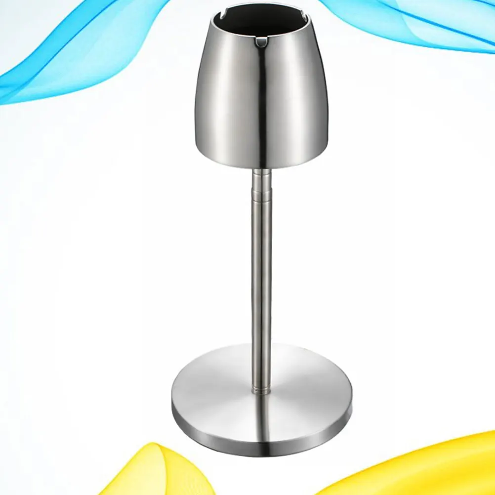 

Ashtray Portable with Lid Ashtrays Outdoor Rotating for Balcony Articles Smoking Cupel Smoke Accessories Pocket Cars