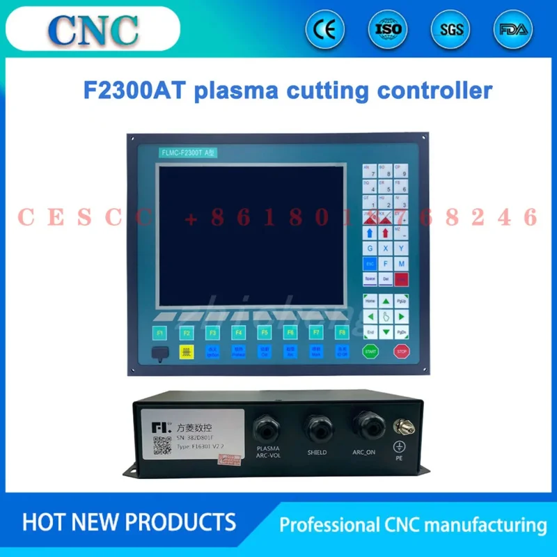 Hot sale! Shanghai Fangling f2300at f2300a CNC Plasma Cutting Controller Operating system PLA gantry cutting machine