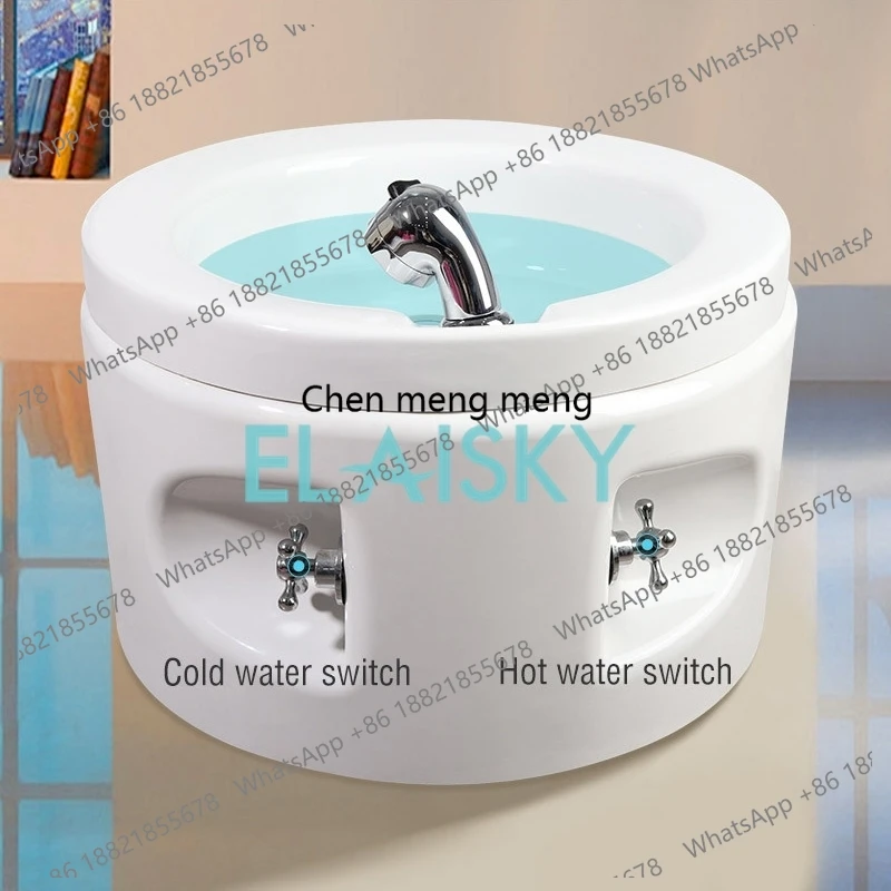 Acrylic Foot Bath Glass Fiber Reinforced Plastic Foot Bath Simple Massage Foot Spa Hotel Commercial Water Spa