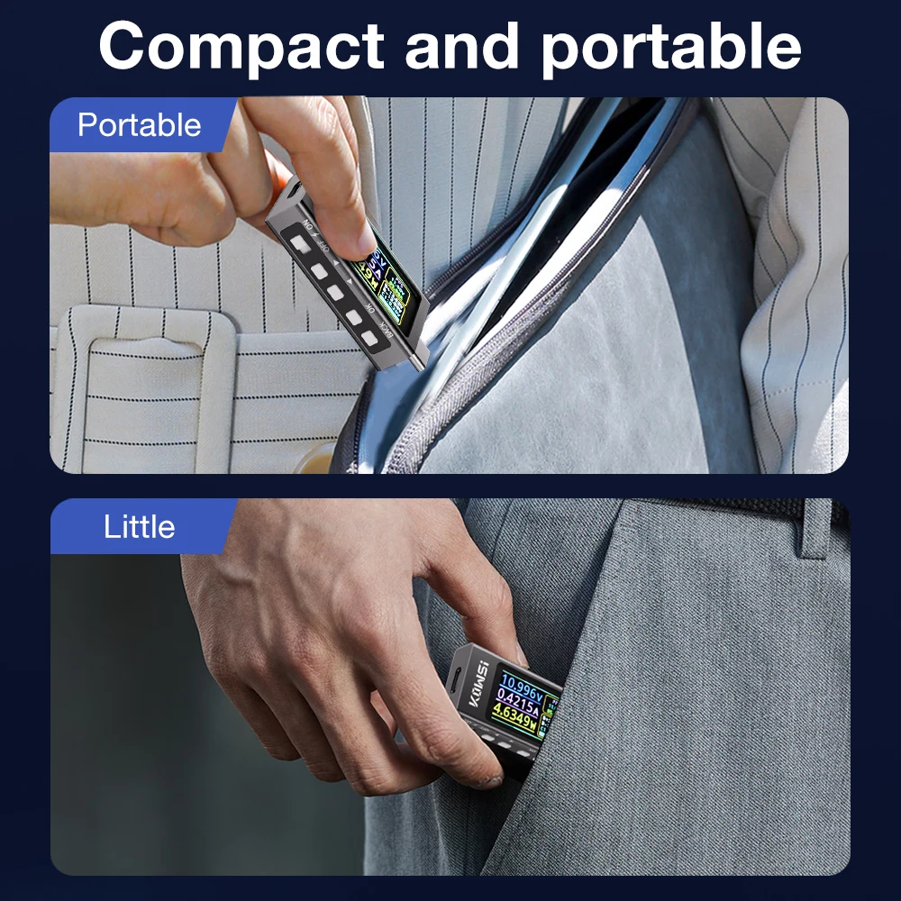 НОВЫЙ цифровой измеритель напряжения и тока постоянного тока 3,3-36 В 0-12 А Вольтметр Амперметр Измеритель мощности Измерение емкости