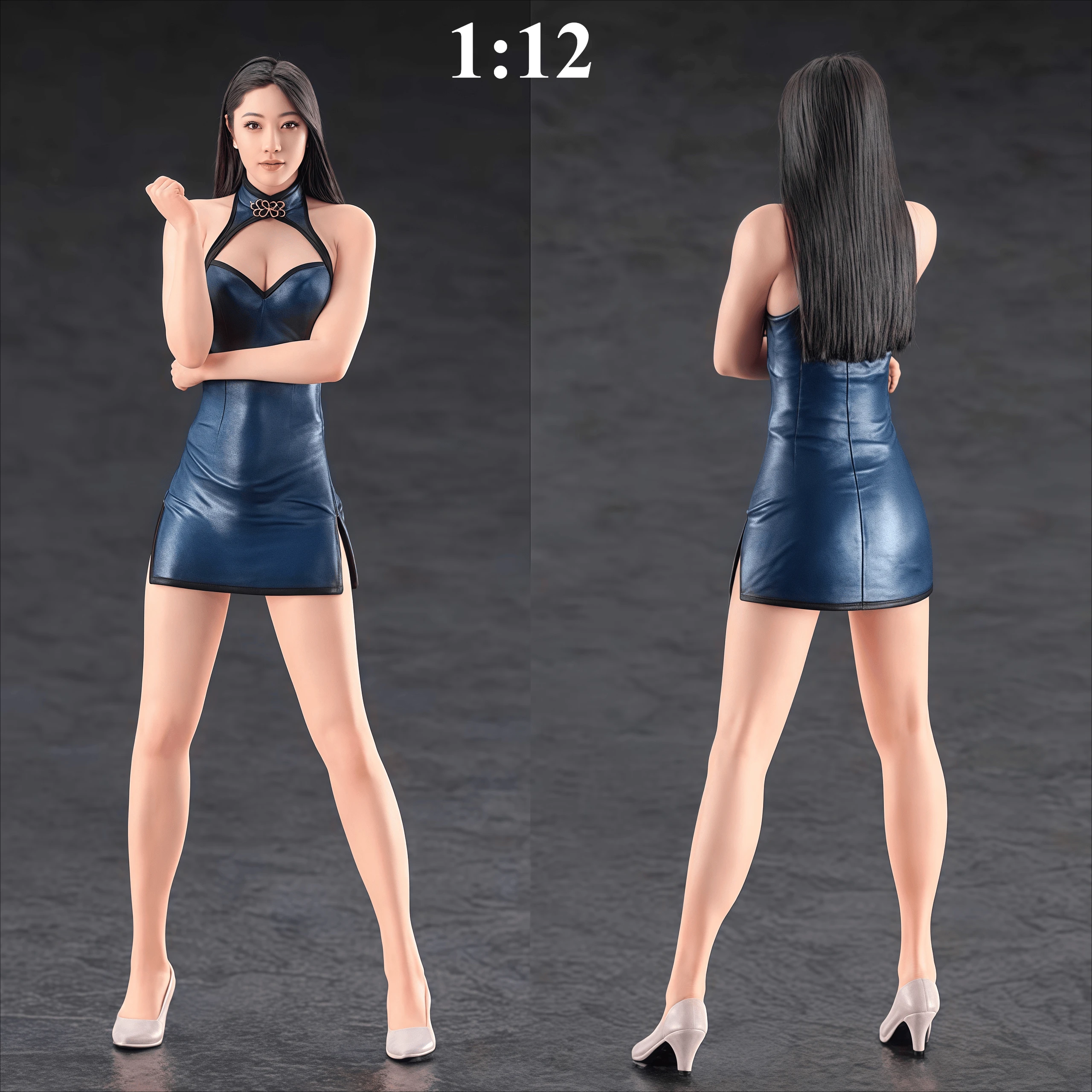 

Precision 1/35 Resin Model Assembly GK Racing Girl Needs To Be Assembled Without Painting