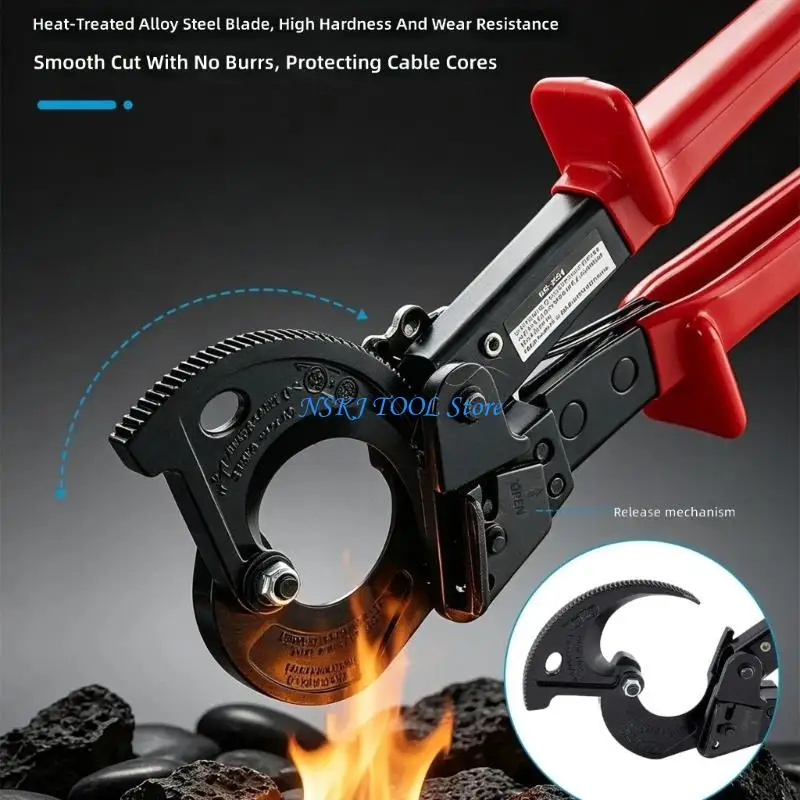 l8rc-professional-strong-ratcheting-system-wire-clippers-with-nonslip-comfortable-handle