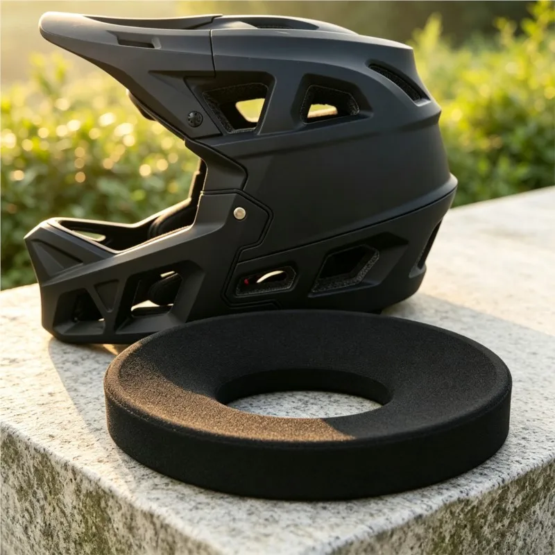 Motocross Helmet Foam Support Ring, Shield Helmet Shell, Firm Sponge, Off-road Racing Helmet Protector