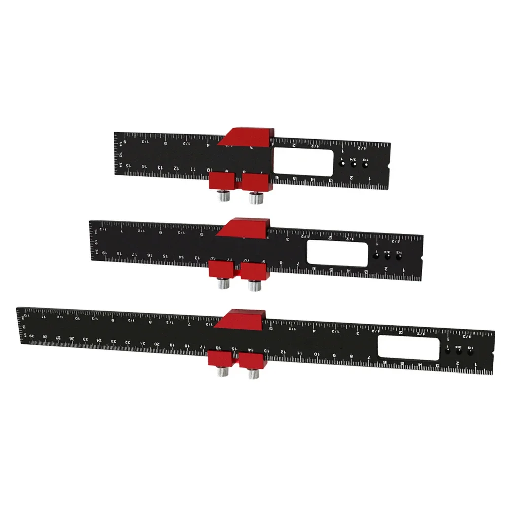 

For Woodworking Tasks 160 * 25mm 6.3 * 1.0 Inches Woodworking Ruler 3 Piece Woodworking Ruler Set Shaping Tool