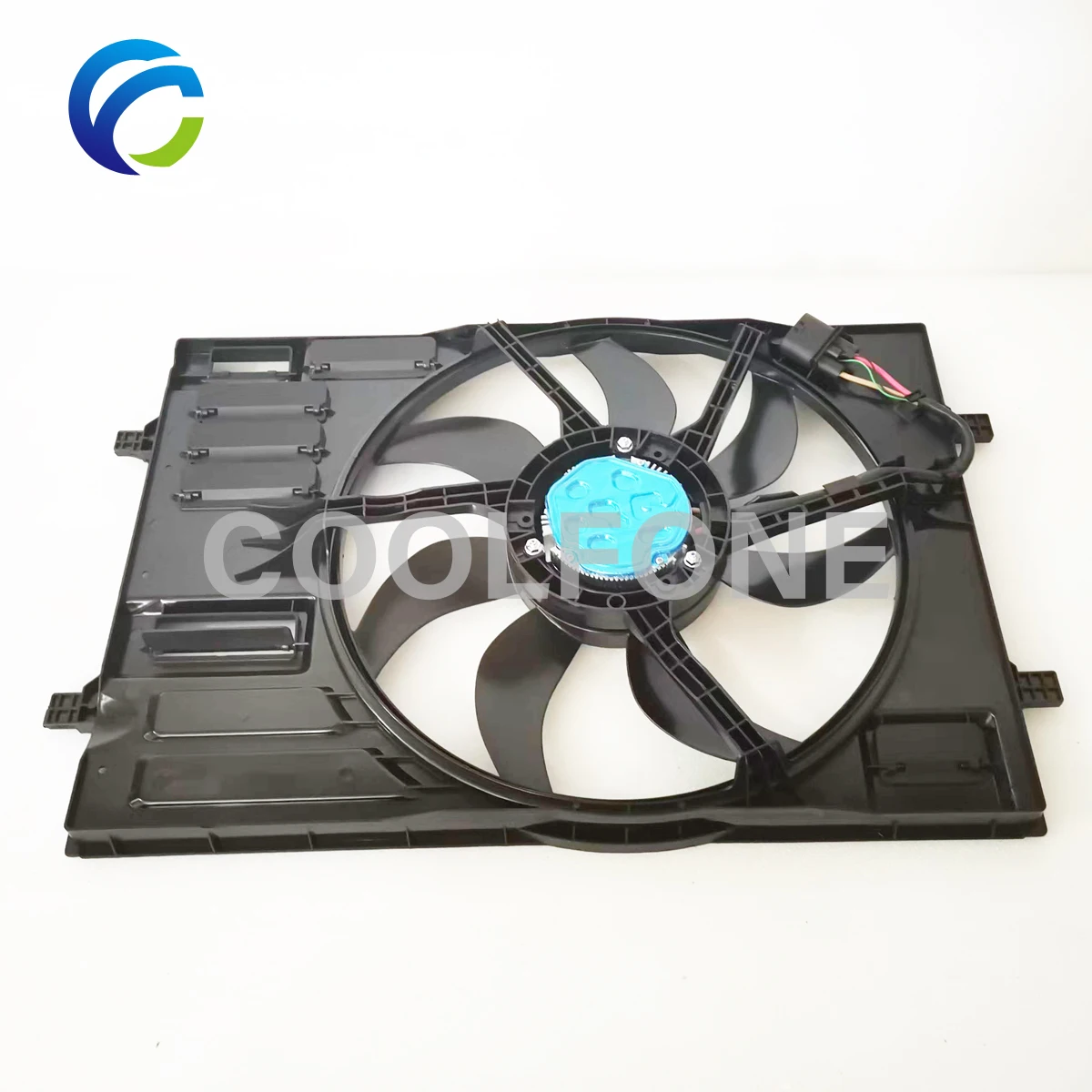 Cooling Radiator Fan Assembly for VW GOLF VII PASSAT B8 TIGUAN TOURAN 5Q0959455J 5Q0121203CE 5Q0121207K 5Q0121205D 5Q0959455AN