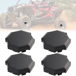 4 PCS Wheel Tire Rim Hub Cover UTV Wheel Center Caps Replacement Part for Polaris RZR 1000 900 XP Turbo 2014/2015/2016/2017