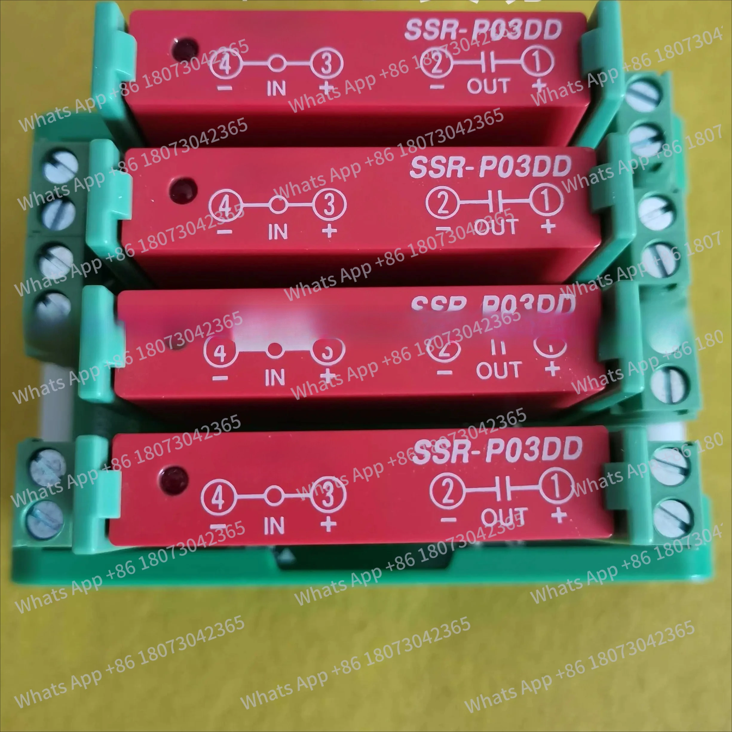 

SSR-P03N-4P Новый оригинальный SSR-P03DD SSR-P03DA Модуль твердотельного реле