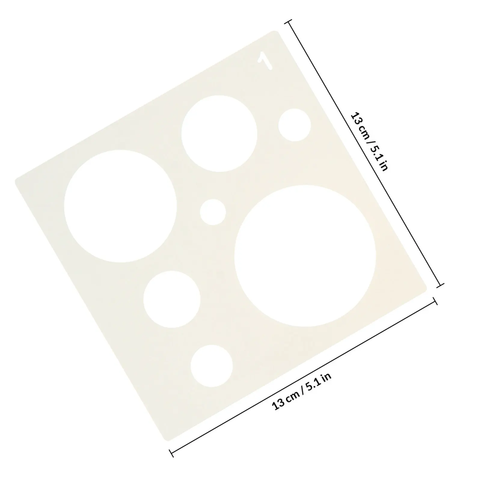 16Pcs Geometric Painting Templates Pet Learning Stencils for Creativity Development DIY Art Projects on Walls Floors