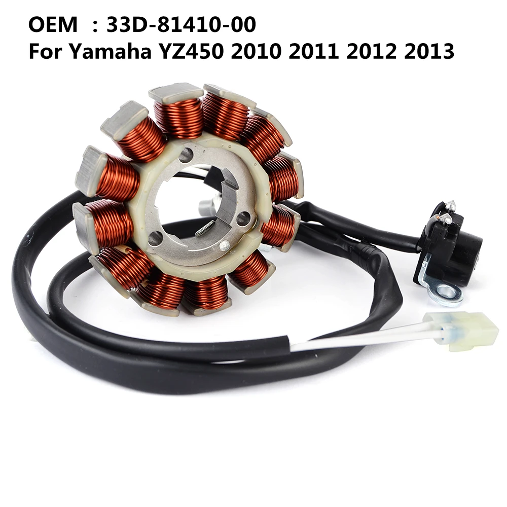 

Stator Coil For Yamaha YZ450 YZ450FZL YZ450FZW YZ450FAB YZ450FAL YZ450FBL YZ450FBW YZ450FDL YZ450FDW 33D-81410-00 YZ 450 2010-13