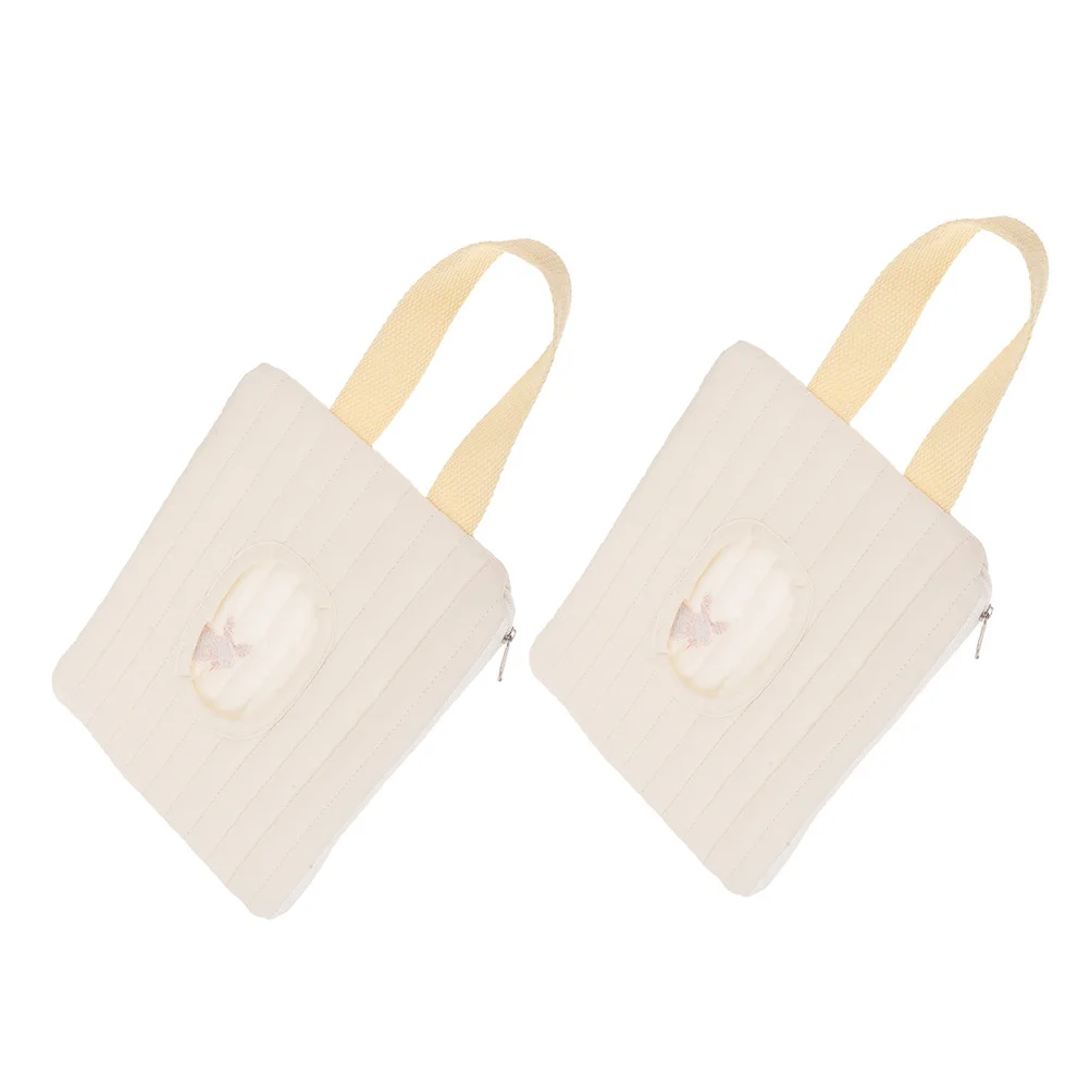 2 шт., легкий держатель для салфеток, дорожный набор, портативная сумка для подгузников, диспенсер для салфеток для детской комнаты, держатель для салфеток для путешествий