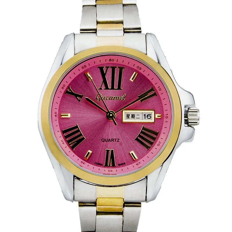 

New *Stainless Steel Women’s Quartz Watch, Fashion Casual Wristwatch with Calendar, Elegant Everyday Style