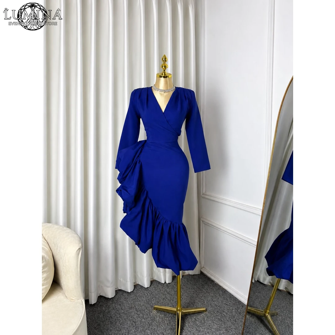 

Lumina Beads Luxury Elegant Party Dresses for Wedding Woman A Word Wedding Evening Dress Custom Made Women's Prom Dress 2026