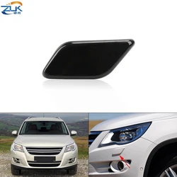 ZUK For VW Tiguan 2007 2008 2009 2010 2011 Headlight Washer Nozzle Cover Unpainted Washer Jet Sprayer Cap 5N0955109 5N0955110