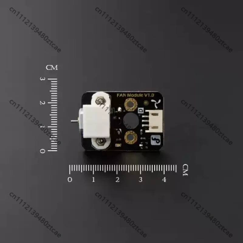 Gravity PWM Fan Speed Control Module DFRobot, Adjustable Cooling Fan Accessory for Student Coding Electronic Experiment