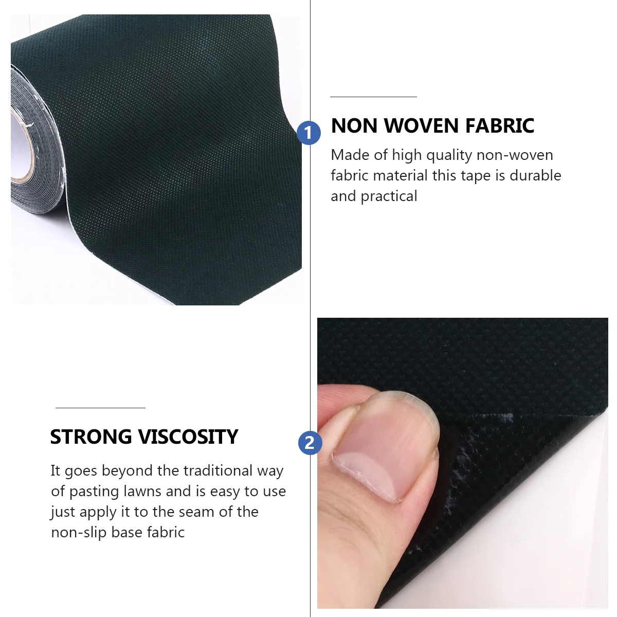 

Tape Lawn Seam Fake Grass Home Gardening Repair Accessories Stitching Outdoor Non-woven Fabric Artificial Turf