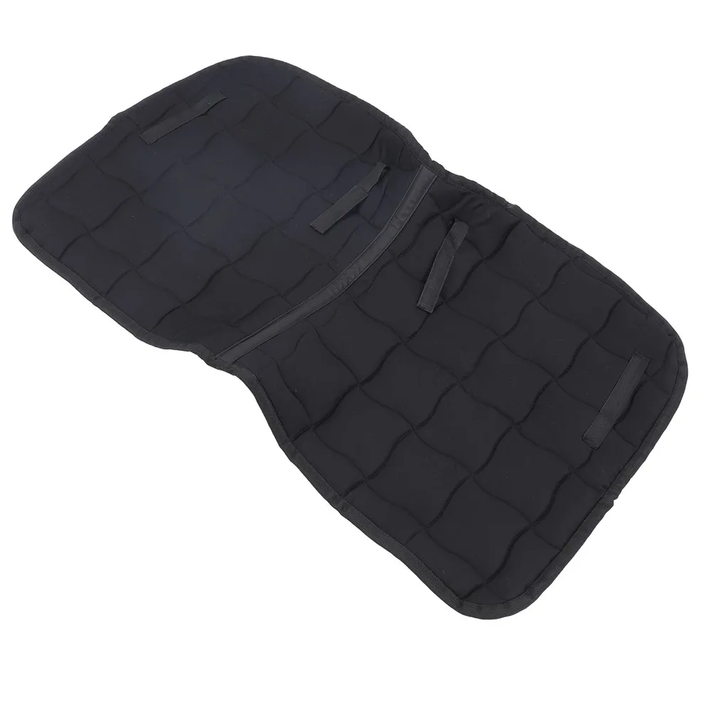 98x57cm Saddle Pad Single Yarn Drill Sponge Horse Saddle Pad Cotton Easy Clean Surface Breathable Saddle Pad Equestrian Sports