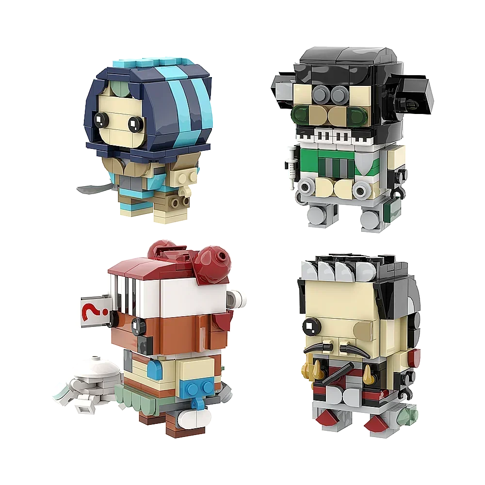 EKbricks MOC Apex legends Role Ash Fuse Lifeline Octane Bricks Game The Player Model Role Building Block Set Toys Gift