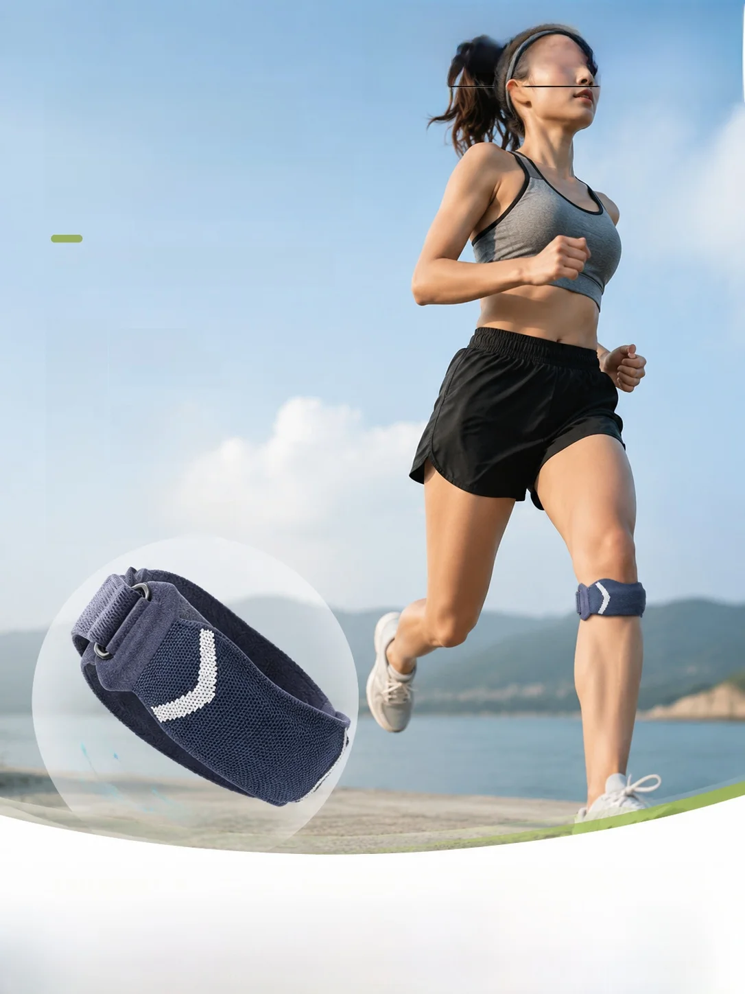 professional-level-patellar-tendon-belt-knee-support-men's-fitness-running-sports-half-moon-board-protection-cover-special