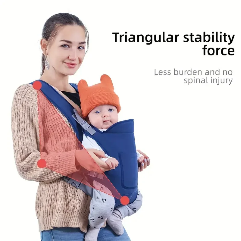 Ergonomic Physiological M Baby Carrier Infant Baby Hipseat Carrier Front Facing Ergonomic Kangaroo Baby Wrap Sling for 0-24M