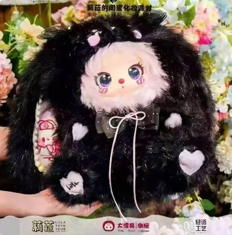 

Authentic Liila 600% Plush Vinyl Blind Box Girlfriends Makeup Party Rabbit Elephant Figure Collectible Toy Gift Desktop Ornament