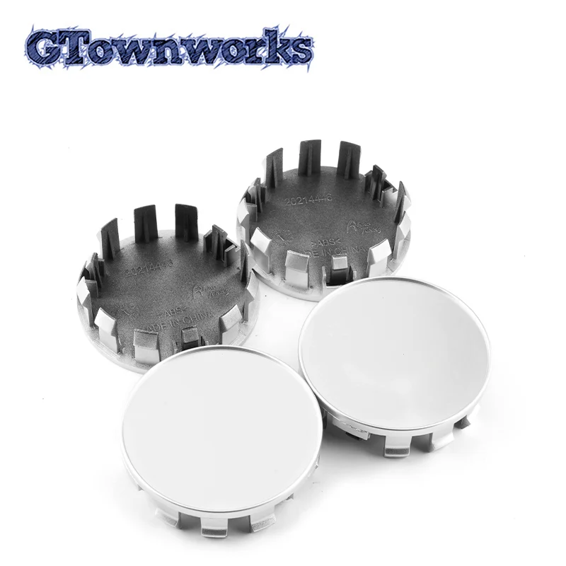 

GTownworks 1pc/4pcs 70mm(2.76in)(+ -1mm)/65mm(2.56in)(+ -1mm) Wheel Center Hub Caps Auto Rim Refit Covers Interior Parts