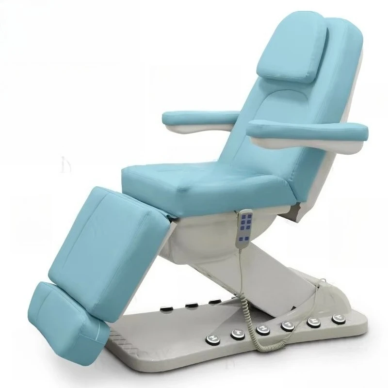 

Modern Deluxe Facial Bed Electric Massage Bed Reclining Beauty Salon Beauty Stretcher 3 Motors
