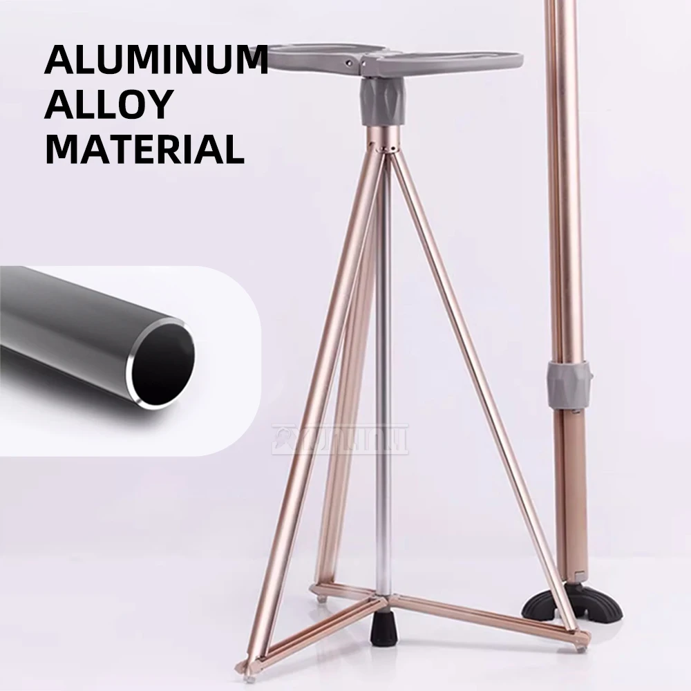 Crutches Stool Outdoor Foldable Crutches Chair Walking Stick Stool For The Elderly Lightweight Mountaineering Crutches