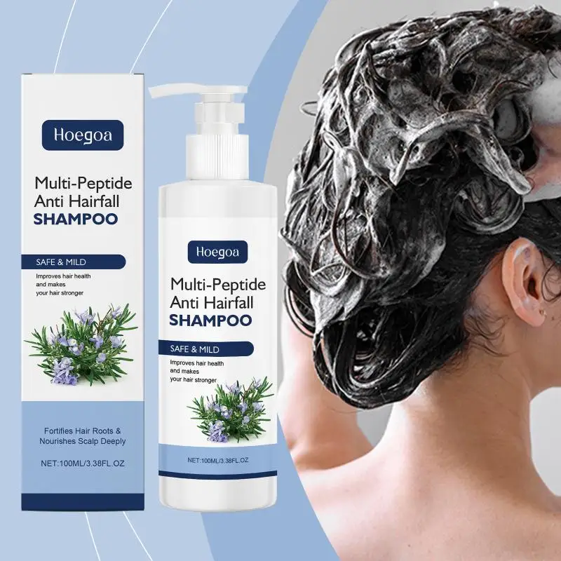 Natural Herbs Shampoo Deep Hydration Repair Gentle Scalp Clean Volumizing Thickening Shine Smooth Soft for All Hair Types