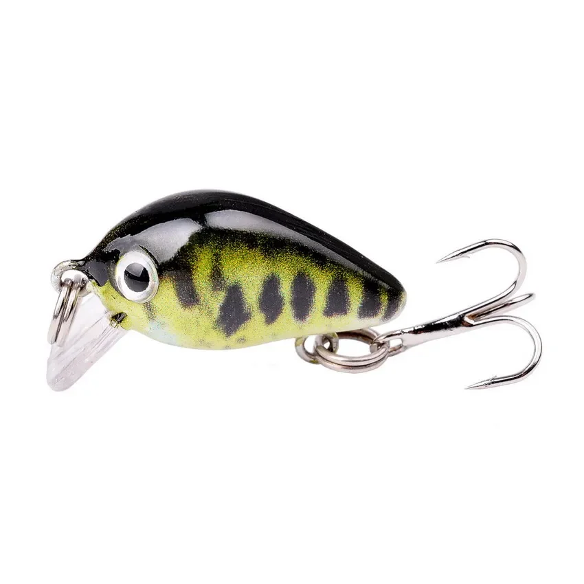 Aorace 30mm 2g Crazy wobbler Mini Topwater Crankbait Artificial Japan Hard  Bait Pesca Floating Fishing Lures bass Pesca - AliExpress 18