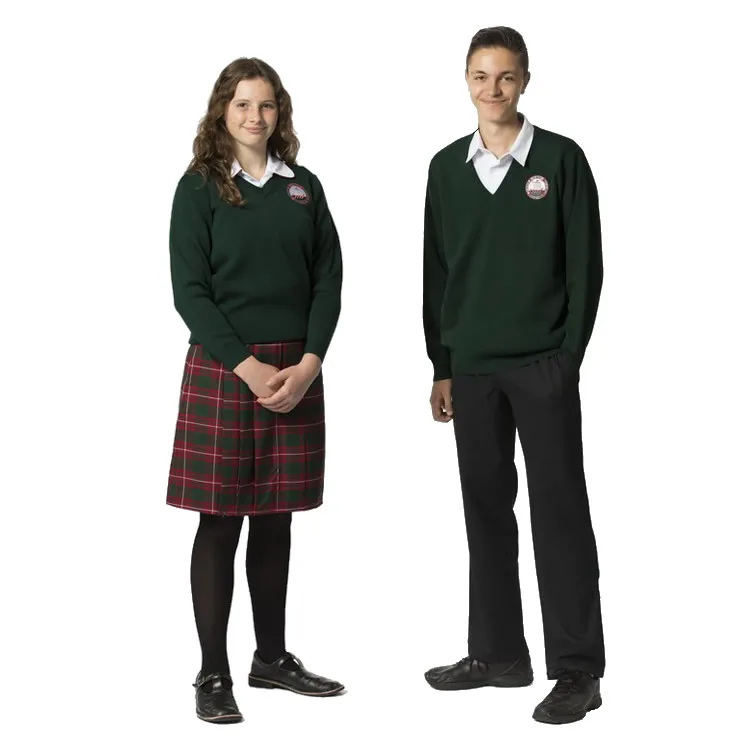 Custom Made European French England UK British Russian Australian Canada USA American Boys And Girls School Uniform