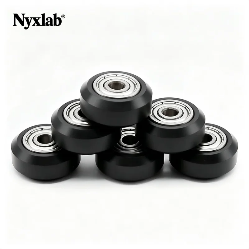 CNC POM Wheel With 625zz Bearing Idler V-Slot Aluminum Profile Perlin Pulley For Elegoo Neptune 3Pro Plus Max Neptune4 3DPrinter