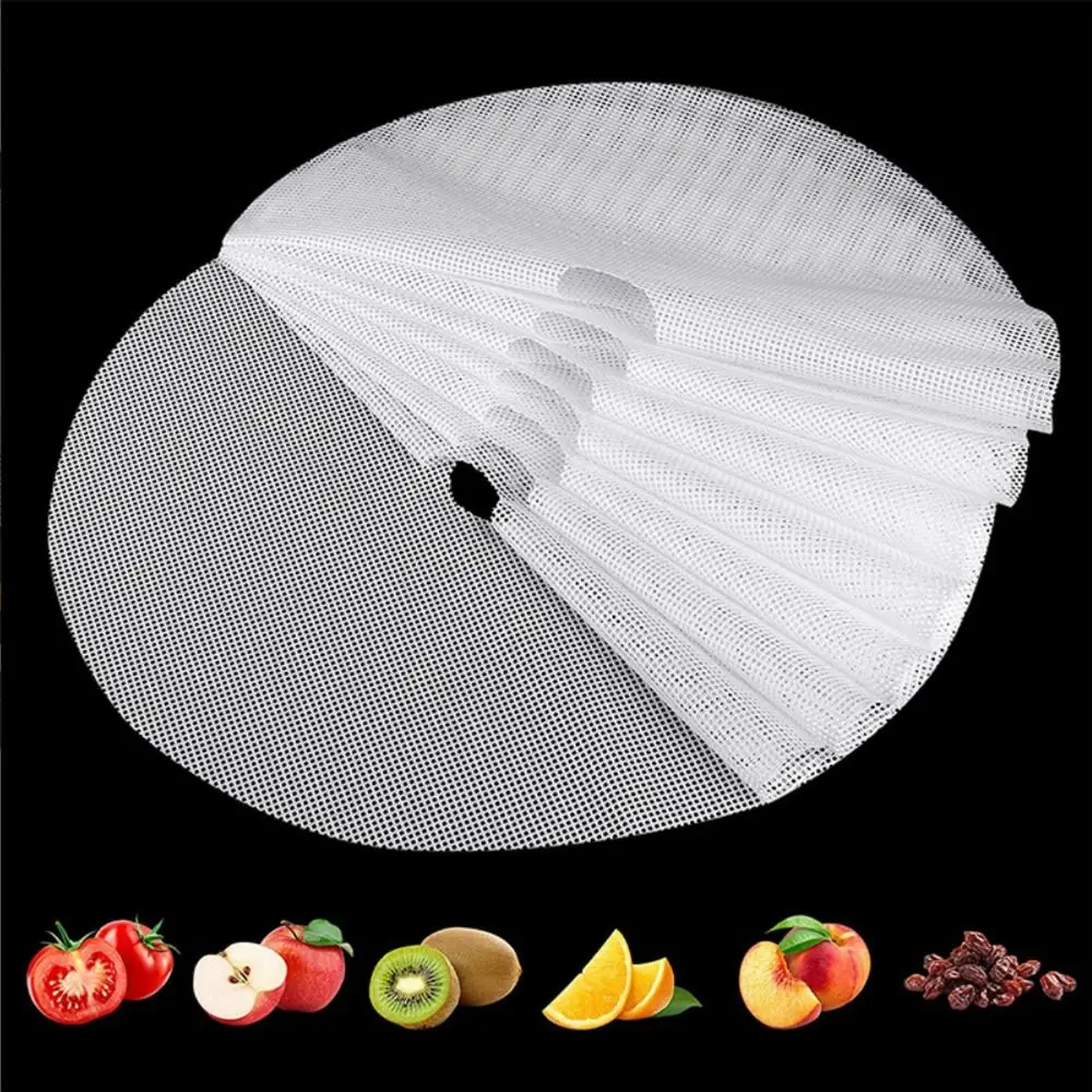 New Oven Dryer Mat 2Pcs Silicone Oven Dryer Mat White Kitchen Tool Dehydrator Pad Food Liner Steamer Mats