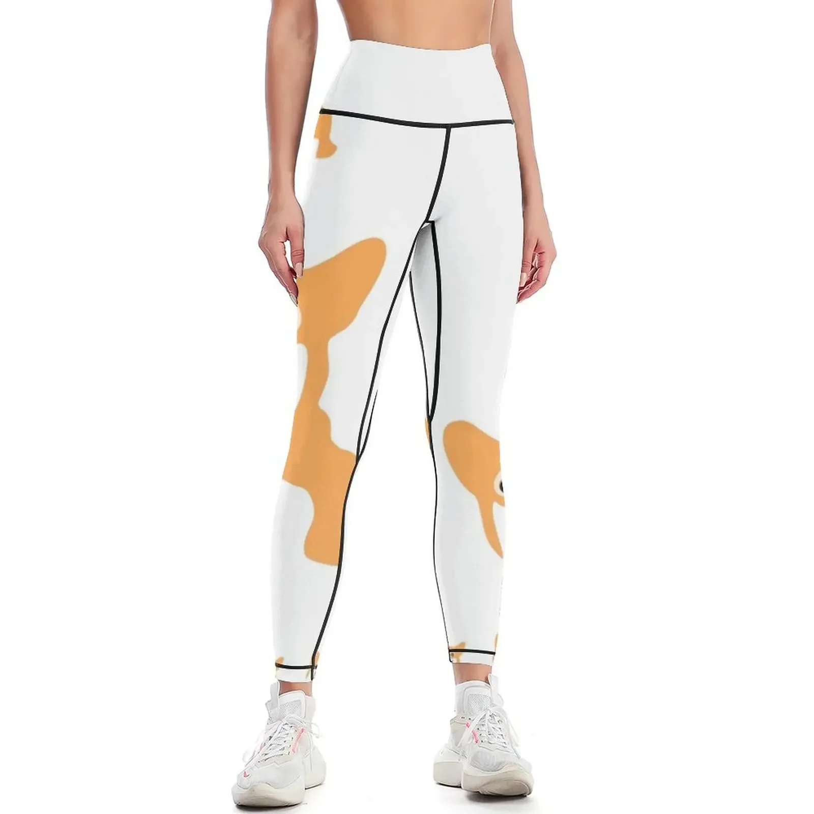 

Corgi Smile Leggings Fitness's gym clothes gym womans Women's gym Sports pants woman Womens Leggings