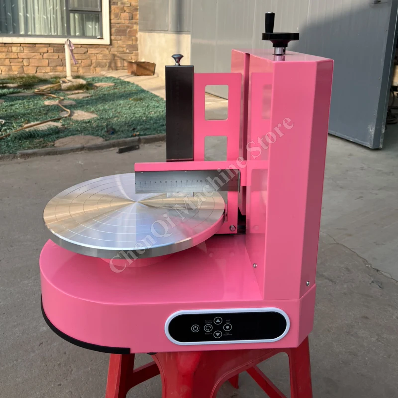 Cake Spreading Machine Smeermachine Plakmachine Verjaardagstaart Bakapparatuur Automatische Crème Smoothing Machine