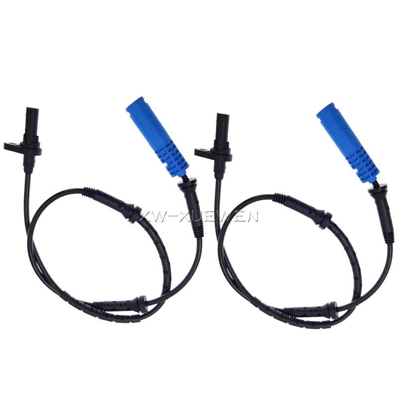 2PCS Front ABS Wheel Speed Sensor 34526771708 34526761650 For BMW E66 730Li 740Li 750Li 760Li M54306S3 N52B30BF N62B40