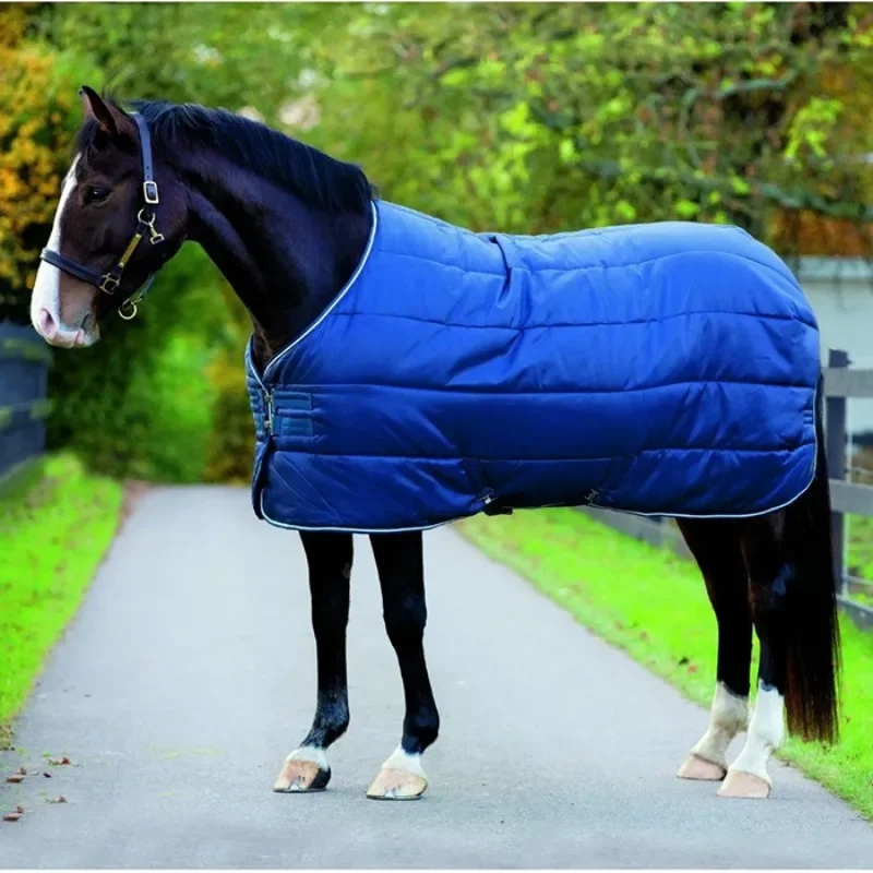 New Equestrian Supplies Horse Clothes with  and Fleece, Thickened Winter Cold-proof and Warm Horse Clothes