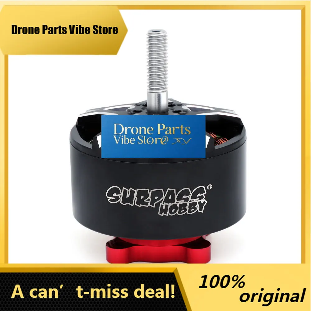 

DroneP330KV/560KV Titanium-Shaft FPV Outrunner Brushless Motor - 6.0mm M6 Alloy Axle; 14AWG 670mm Wires; Single-Strand Wind,For