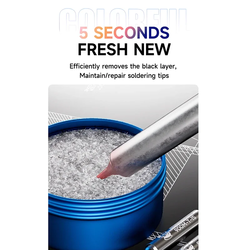 ميكانيكي QR12 طرف لحام تجديد غير عصا القصدير لحام كريم نظيف لصق أكسيد لحام الحديد تلميح تحديث تلميح تينر المنشط