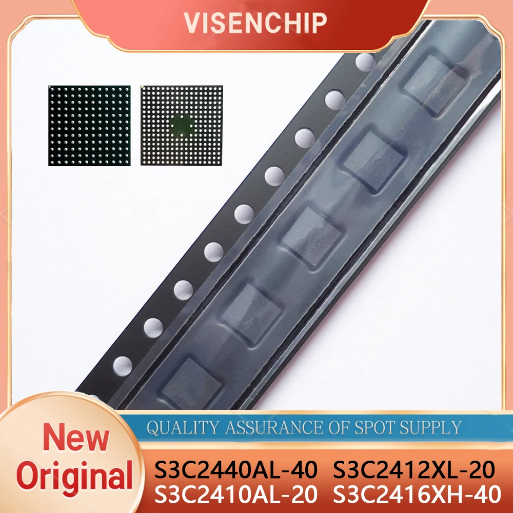 1piece New Original S3C2410AL-20 S3C2412XL-20 S3C2416XH-40 S3C2440AL-40 S3C2410AL S3C2412XL S3C2416XH S3C2440AL BGA Chipset