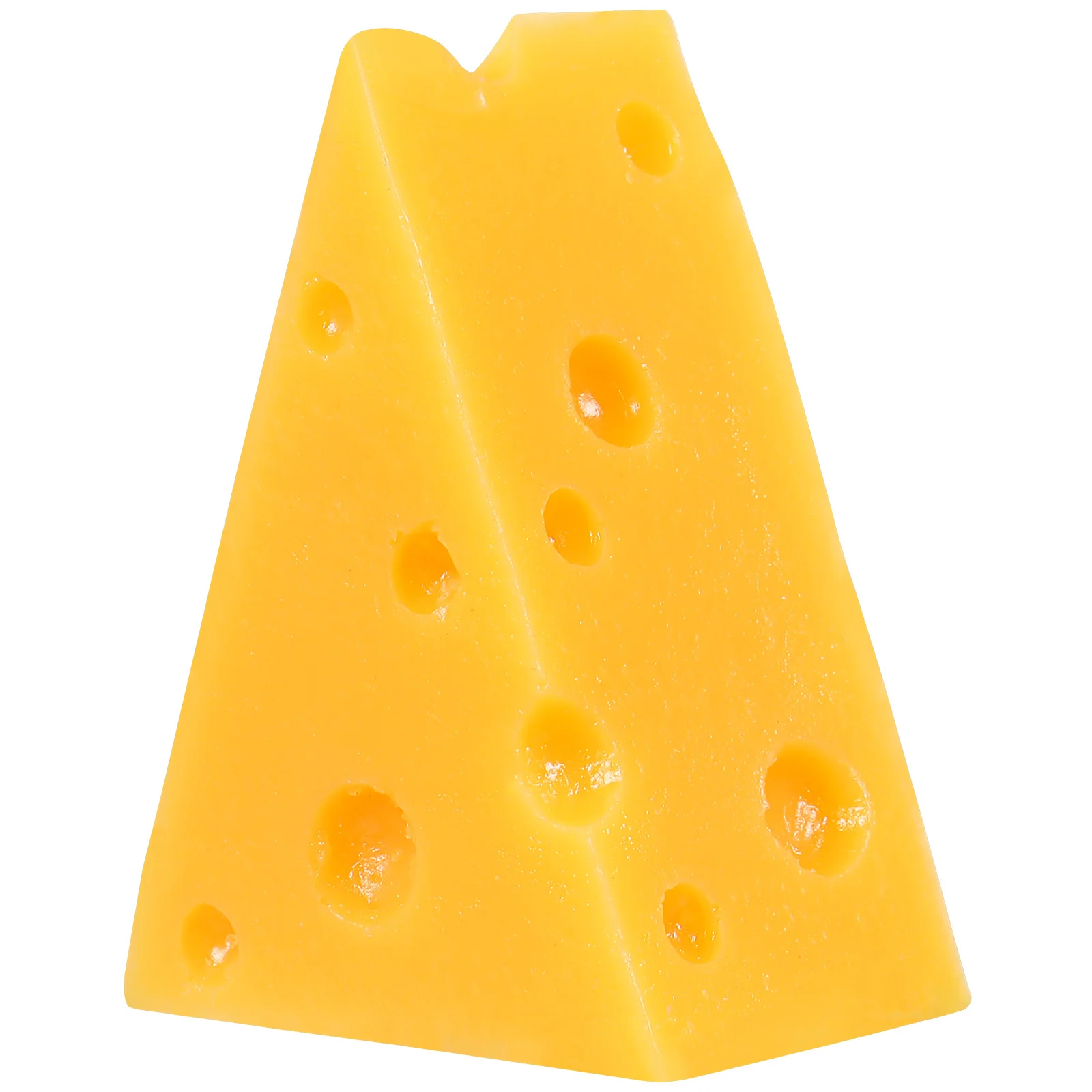 Modèle de fromage de Simulation, Triangle coloré, décor de gâteau, faux accessoires alimentaires, jouets, jeu réaliste, cadeaux alimentaires, 12 pièces