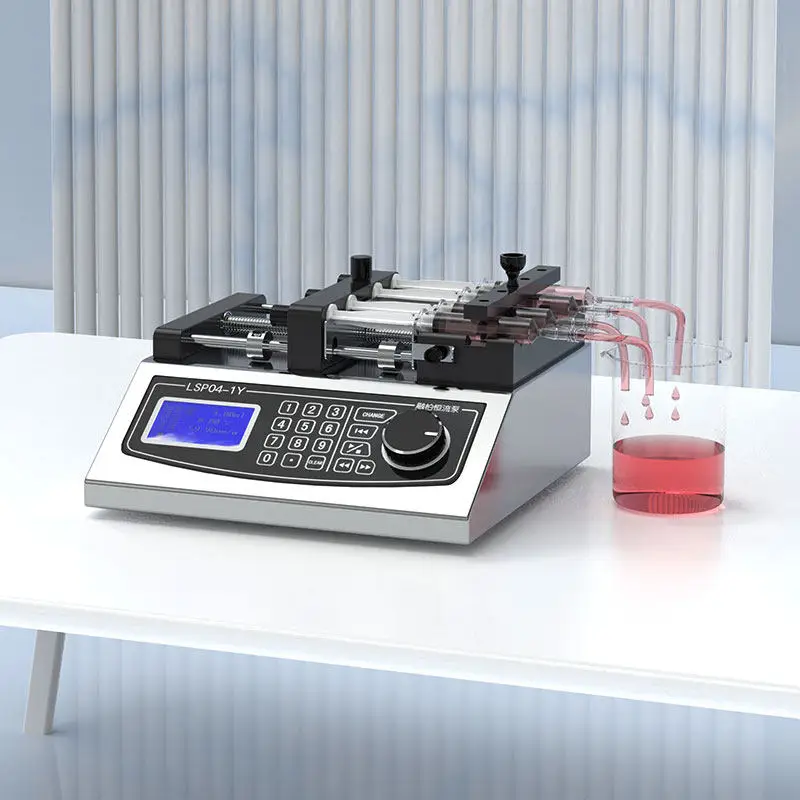 Laboratory Syringe Pump Micro-flow Perfusion Precision, High Voltage Electrospinning Independent Control