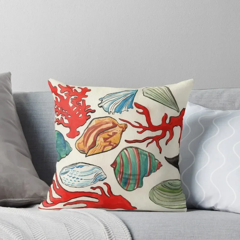 

Sea Life Watercolor Painting Throw Pillow Sofa Cushion Christmas Pillows Pillow Cases pillow