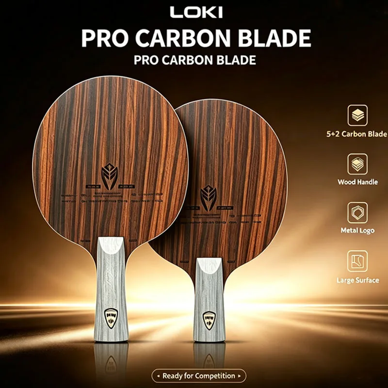 loki-kirin-table-tennis-blade-5wood-2carbon-ping-pong-paddle-base-offensive-racket-for-advanced-player-competition-training