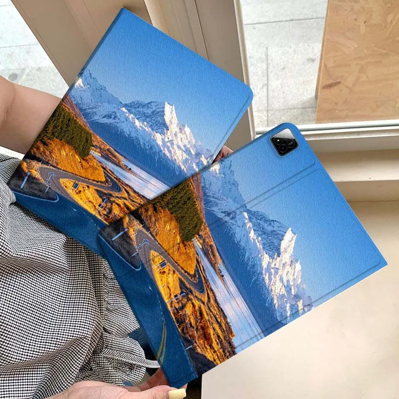 

Red Maple Fuji Lake Gift Tablet Case For Xiaomi Redmi Mini Pad SE K 2 4 5 6 7 8 2023 2025 11 8.8 11.2 10.1 Pro