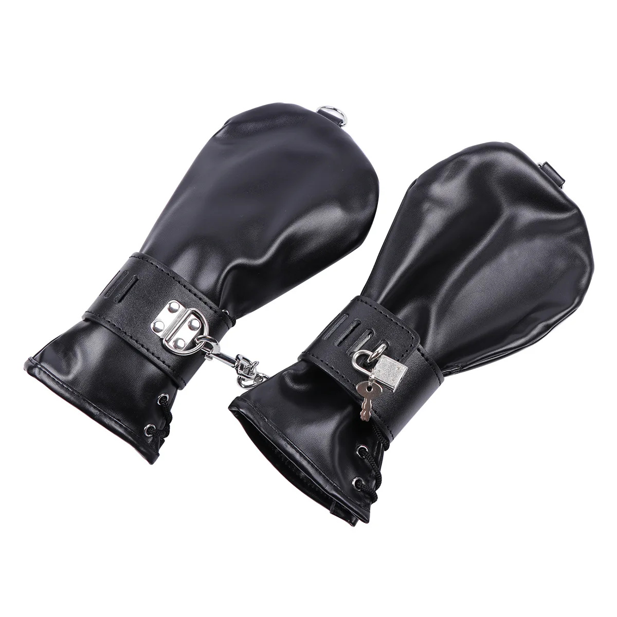 Unisex Gothic Schwarze fingerlose lange Handschuhe für Damen und Herren, perfekte Festivals, Clubwear, Tanz- und Cosplay-Zubehör