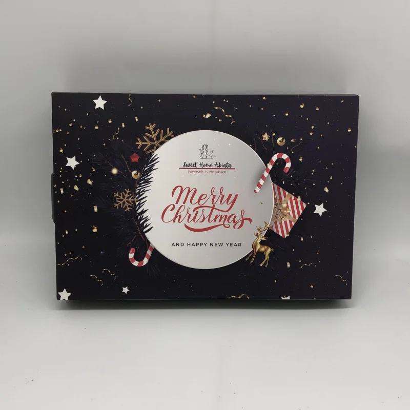 20 0piece.Custom.paper gifts box Advent Calendar Box packaging cookie chocolate