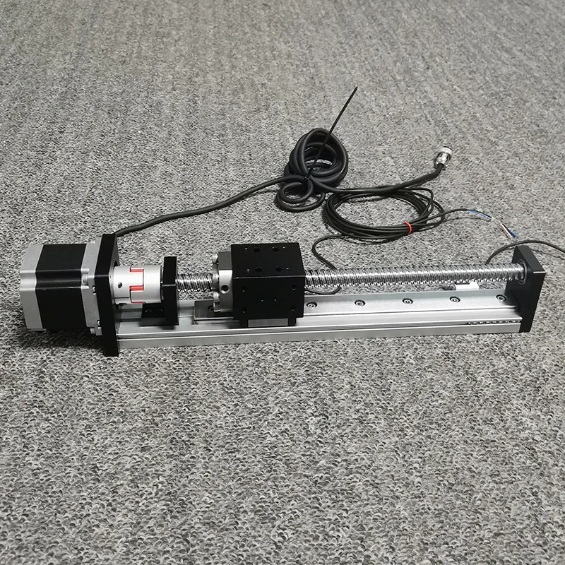 RXSN40 QRXQ Modulo binario a vite con lunghezza personalizzabile con struttura XYZ ad alta precisione con cuscinetto centrale servomotore passo-passo a basso rumore
