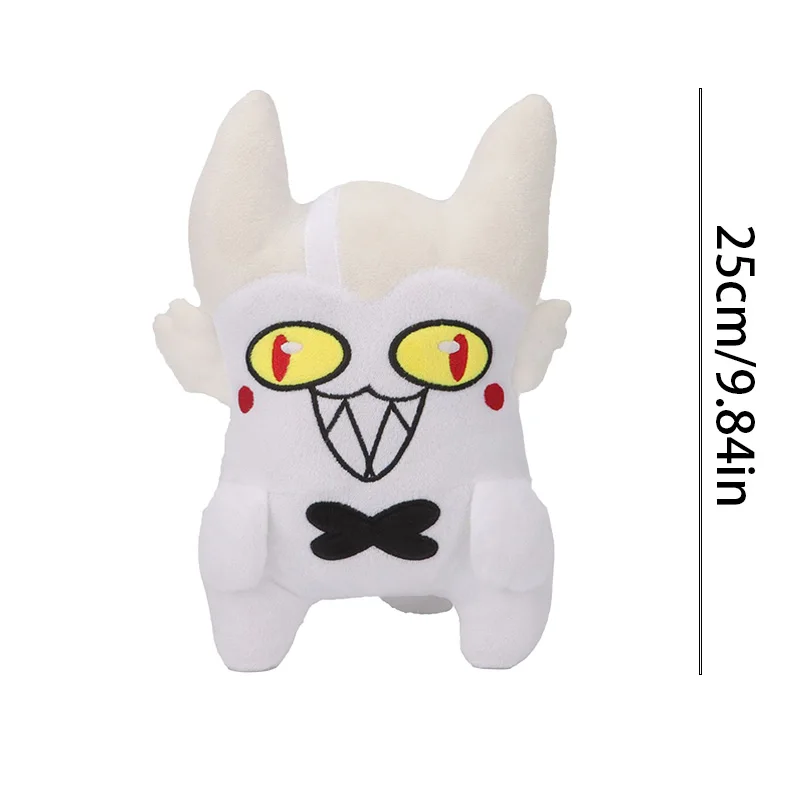 25CM Cursed Cat Alastor Cosplay Plush Plushies Cartoon Hotel Fantasy Props Xmas Birthday Gifts Mascot Costume Halloween Gifts