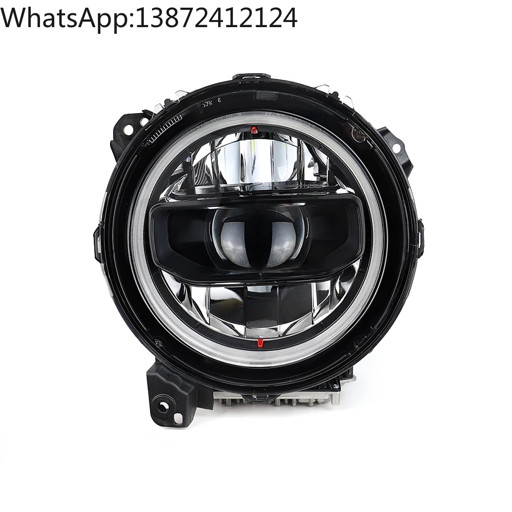 

Black Halo OEM LED Headlight for Jeep Wrangler JL Gladiator JT 2018-2023 9 Inch Headlamp with Start-Up Blue New Condition