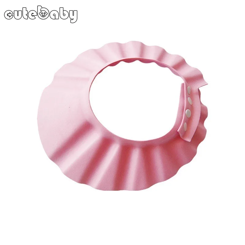 Safe Shampoo Shower Bath Protect Soft Cap Hat for Baby Wash Hair Shield Bebes Children Bath Shower Cap Hat Kids